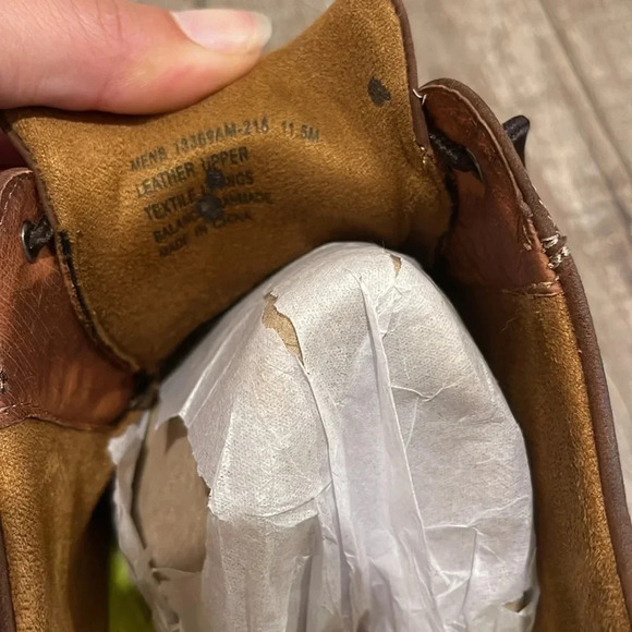 NWOB!! Men’s Florsheim - NORWALK - Plain Toe Oxford - Brown - Size 11.5M - Picture 9 of 9